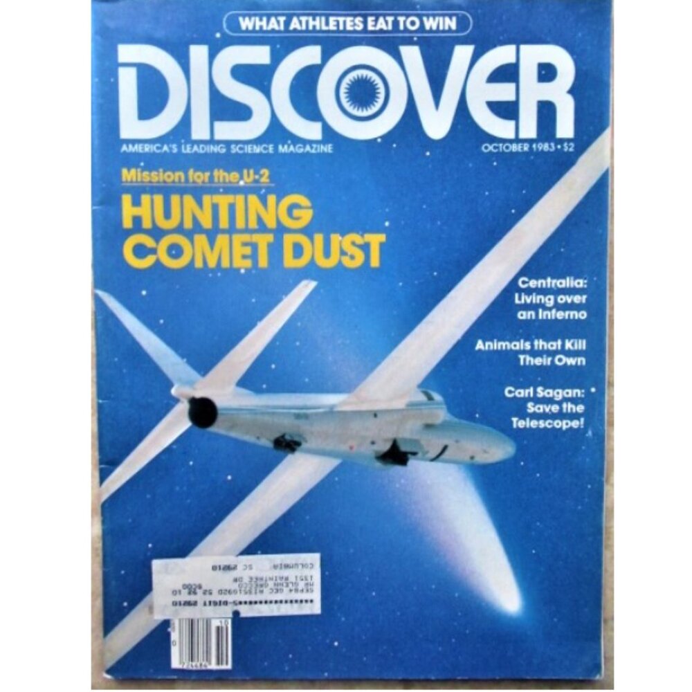 DISCOVER mgazine Oct. 1983 - HUNTING COMET DUST